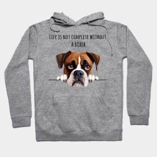 Life is Not Complete Without A Boxer Hoodie